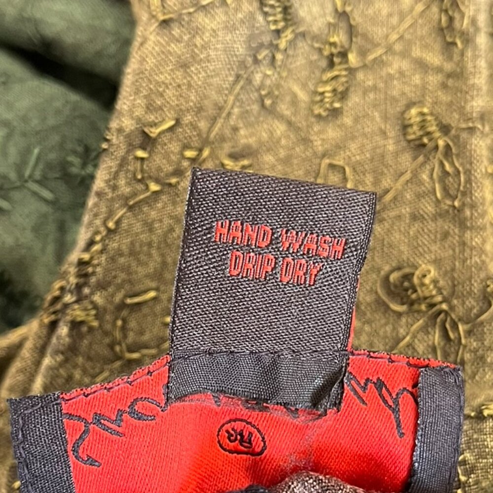 Sacred Threads Woman's Berry Fall Patchwork Boho … - image 3